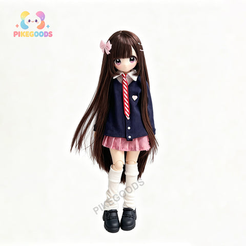 Don' t Touch My Bangs Series Special 1/6 Scale Rooted Hair BJD Blind Box(open eye version)